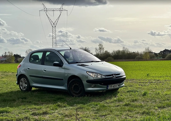 Peugeot 206 cena 2800 przebieg: 290027, rok produkcji 2003 z Bydgoszcz małe 29